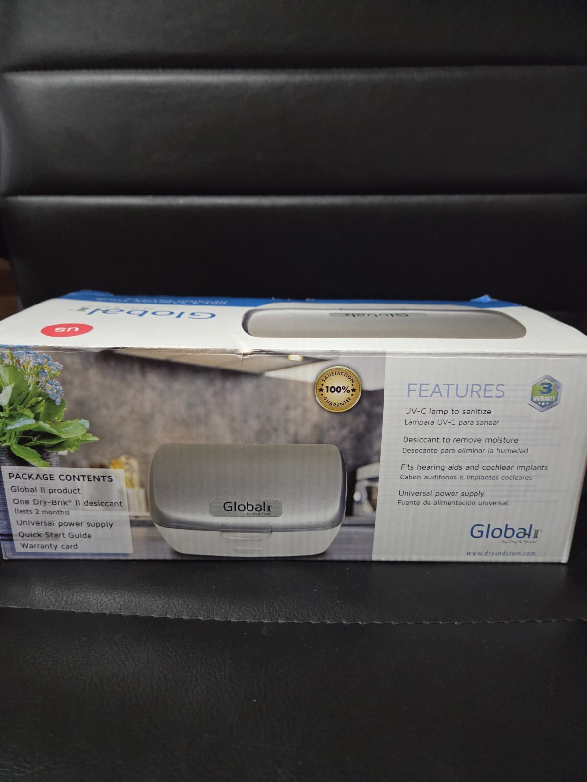 Dry and Store Global II UV-C Hearing Aid Dryer And Sanitizer TRG-AA G2