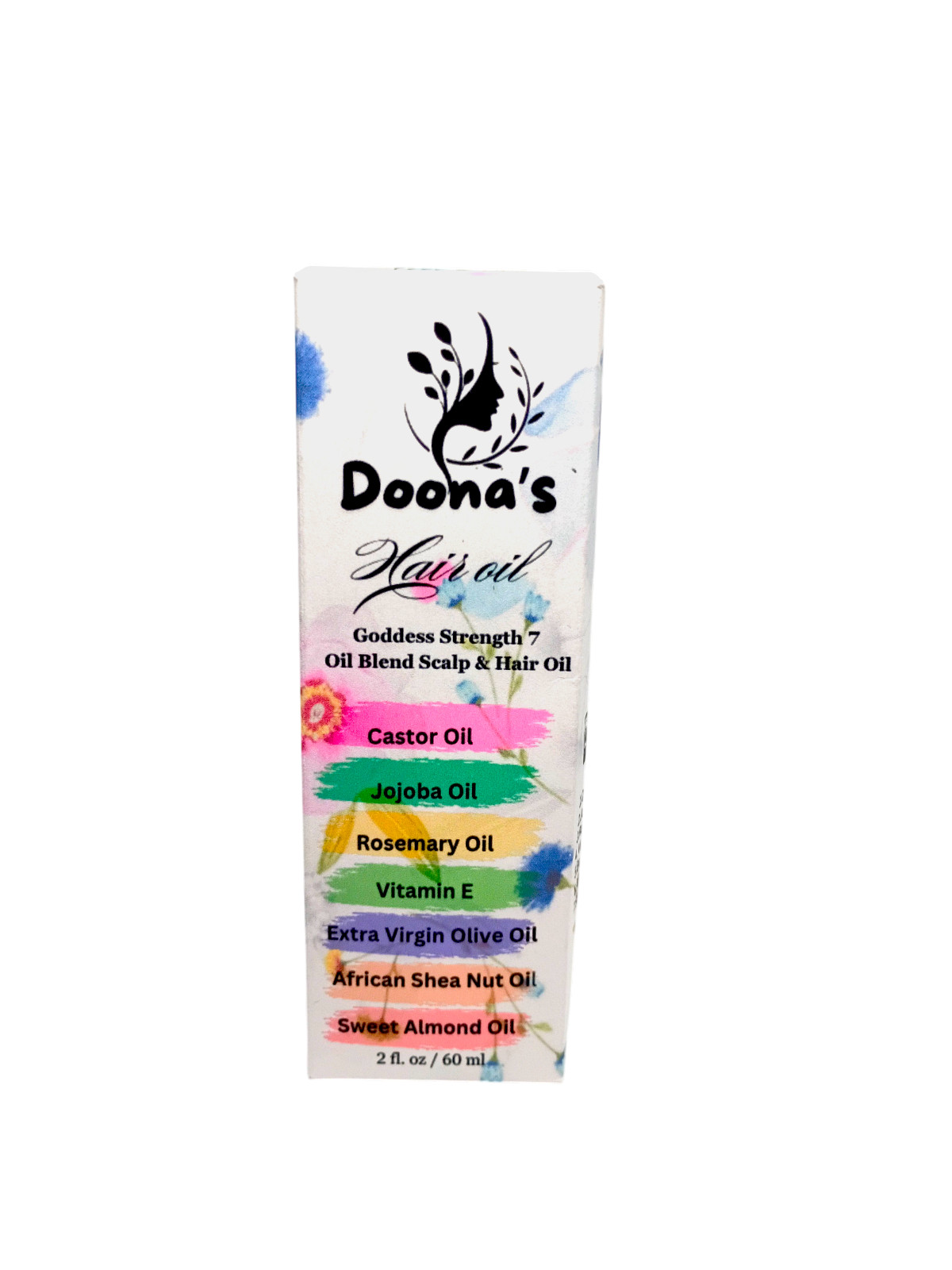 Doona’s Hair OIL Promotes Stronger,7b Blend Thicker Hair Growth 2 FL Oz