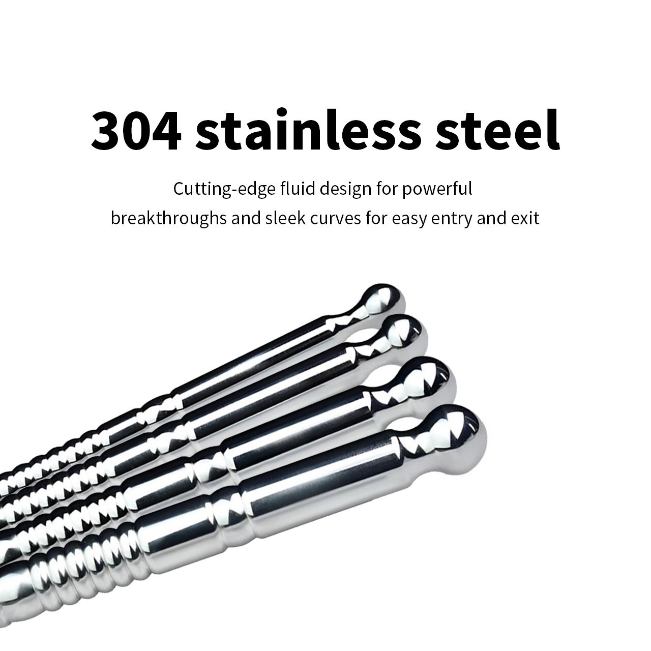 2024 Male Stainless Steel Penis Plug Urethral Sounding Dilator Penis Stretcher