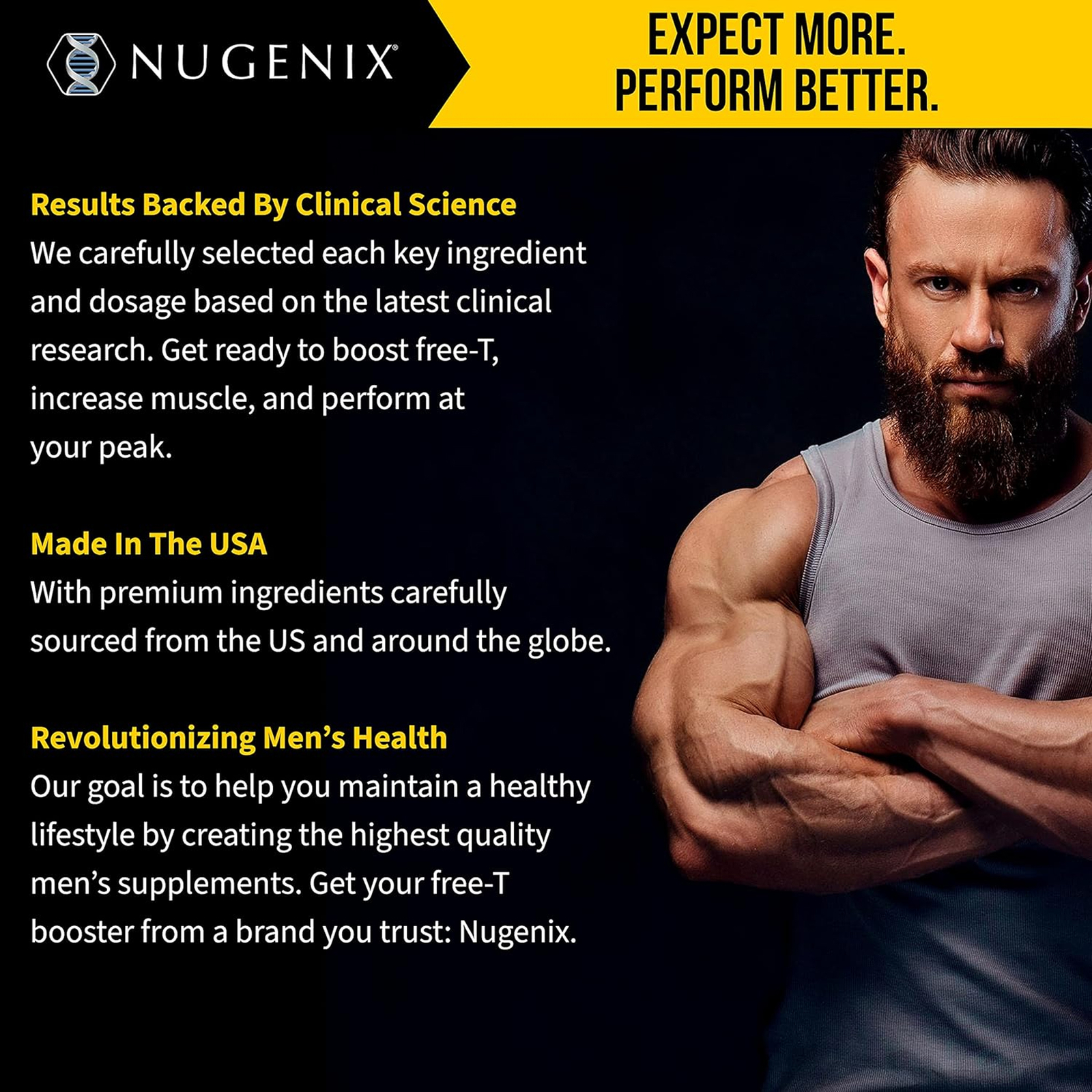 Nugenix Total-T Ultimate – Testosterone Booster, Muscle, Stamina, Performance