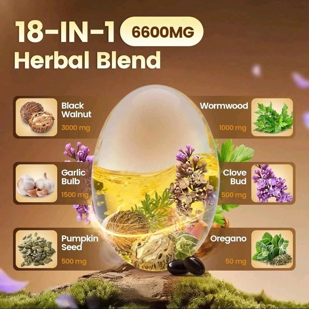 NEW Vivonu Wormwood Black Walnut Cloves 240 Softgels