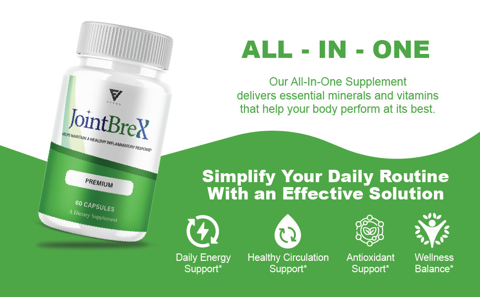 Joint Brex Advanced Joint Support, JointBrex Supplement (60 Capsules)
