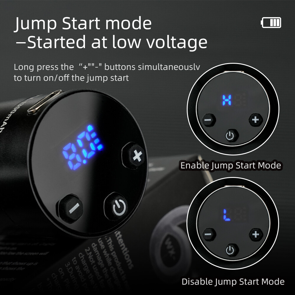 Wireless Rotary Tattoo Pen Battery Pack DC 1300mAh Rechargeable Power Supply