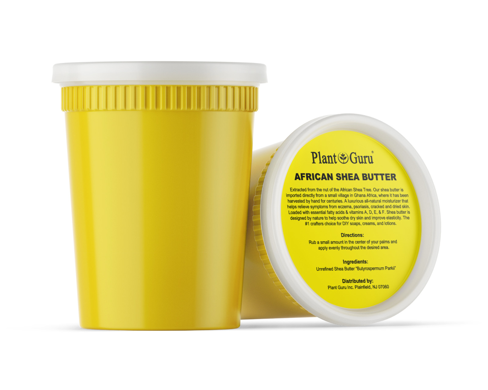 Raw African Shea Butter 32 oz. / 2 lbs. 100% Pure Organic Natural Unrefined Bulk
