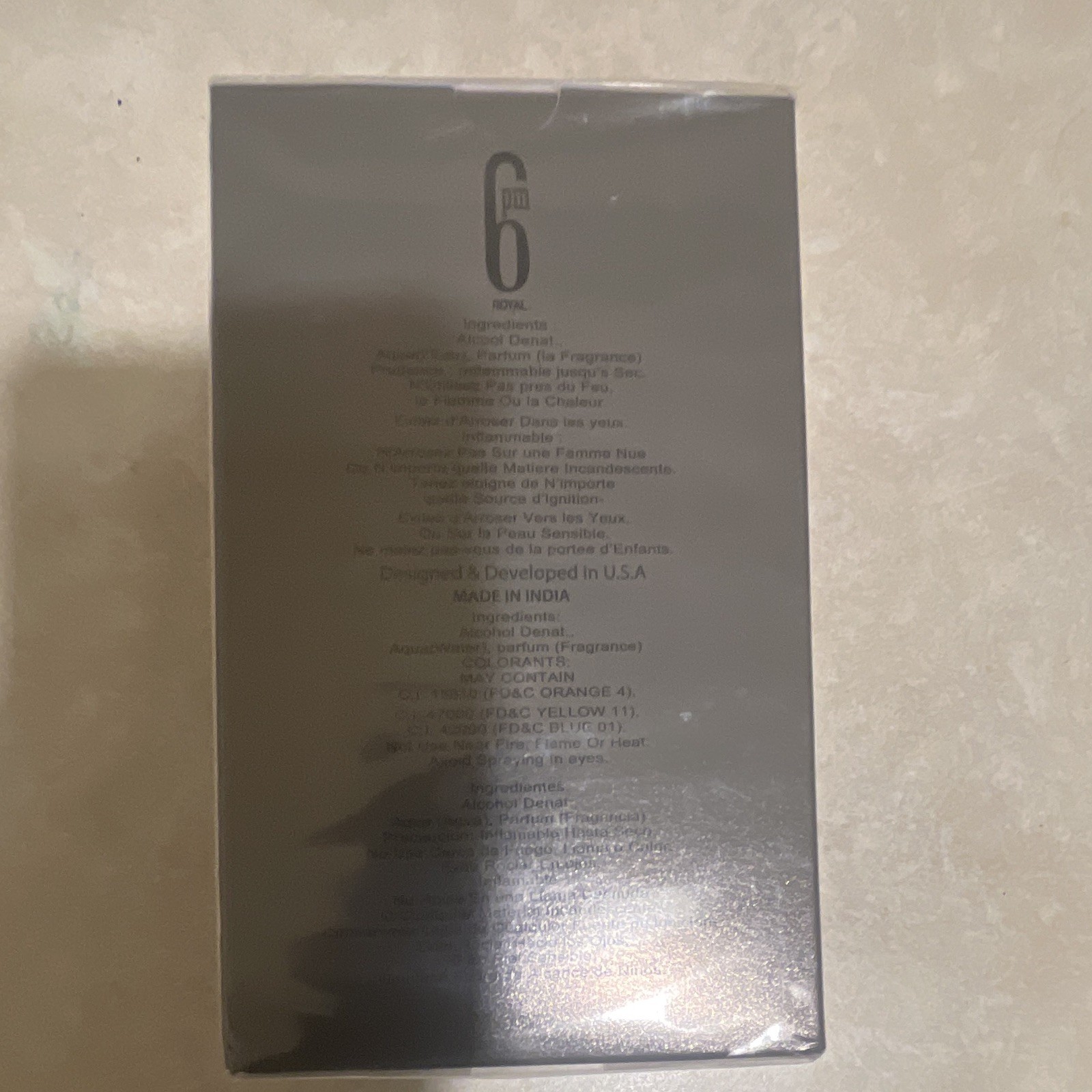 Royal 6 pm Eau de Parfum Spray Regular Size 3.4 fl oz MPN 01299