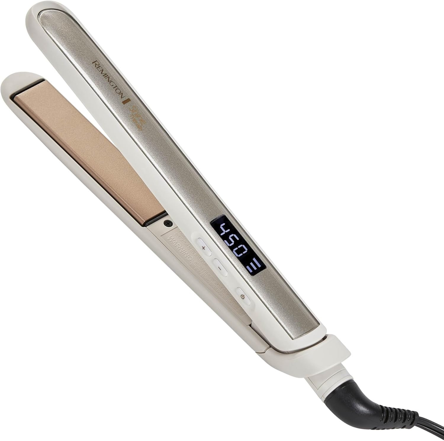 Shine Therapy 1 Inch Hair Straightener Flat Iron with Argan Oil and Keratin