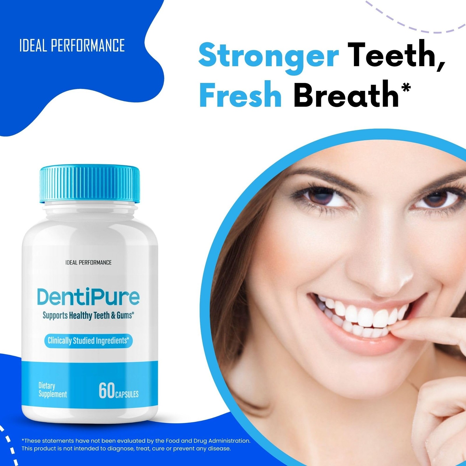 Dentipure General Wellness Supplement – 300 Capsules (5 Pack)