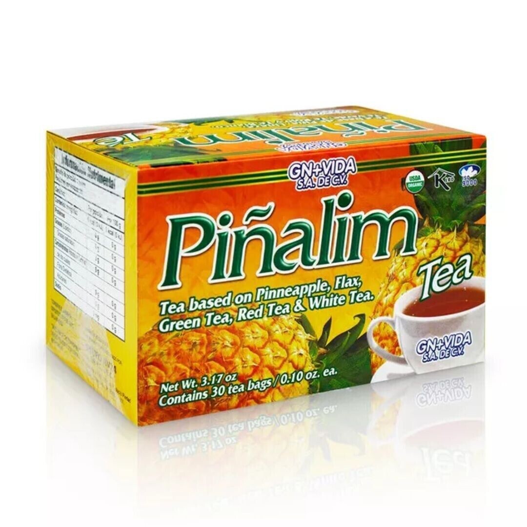 2 Pack Pinalim Original GN+Vida Tea Piñalim Pineapple Diet 60 Days