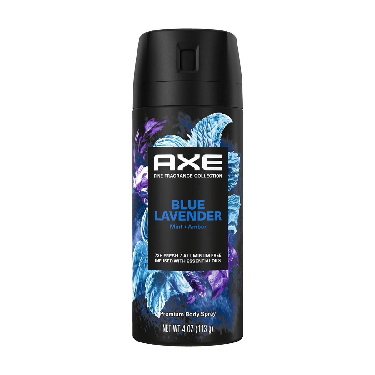 AXE Blue Lavender Mint & Amber Aluminum Free Men’s Body Spray 2.9 oz