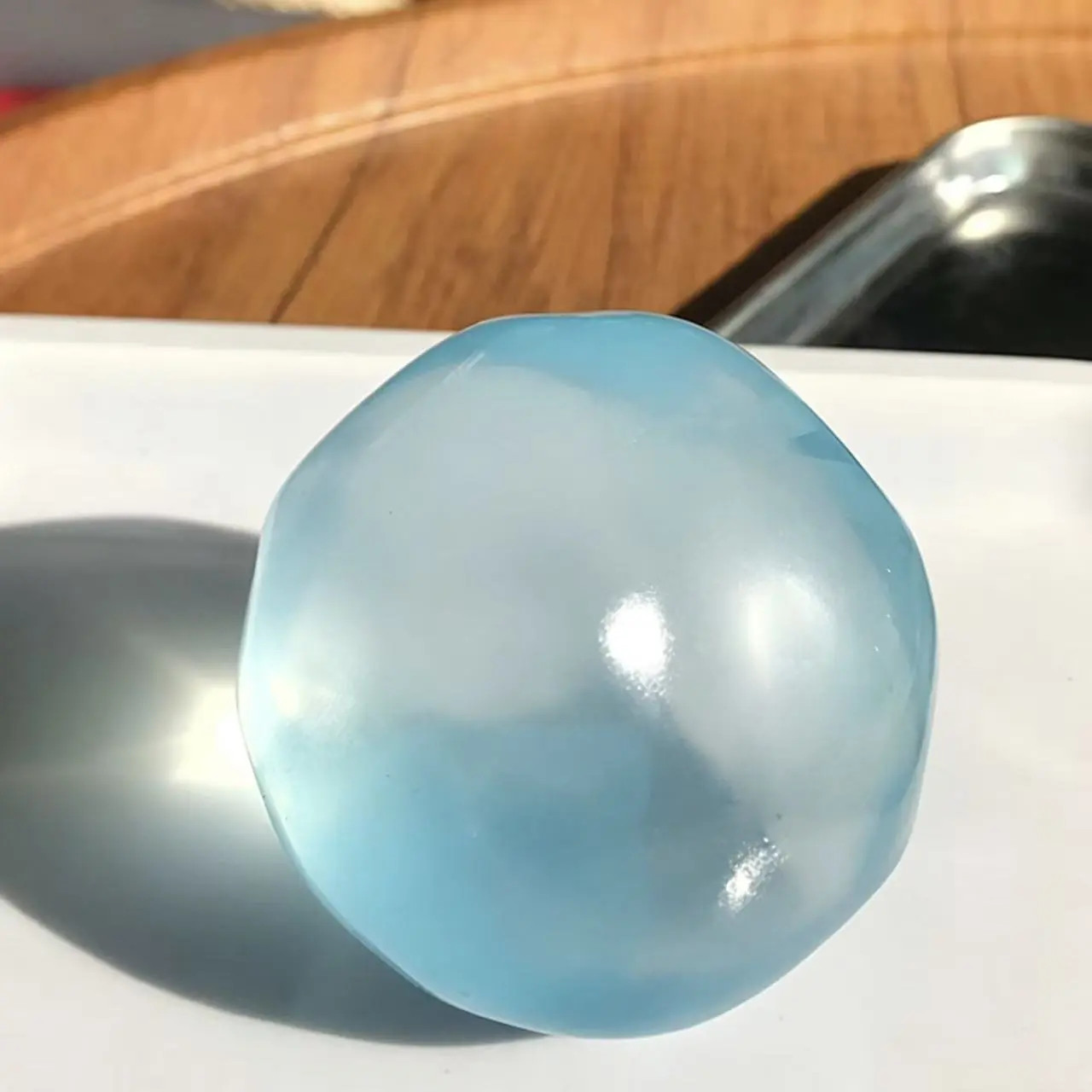 6cm Coconut Oil Squishy Fidget Toy Soft Stress Ball Sensory No Rebound Squeeze