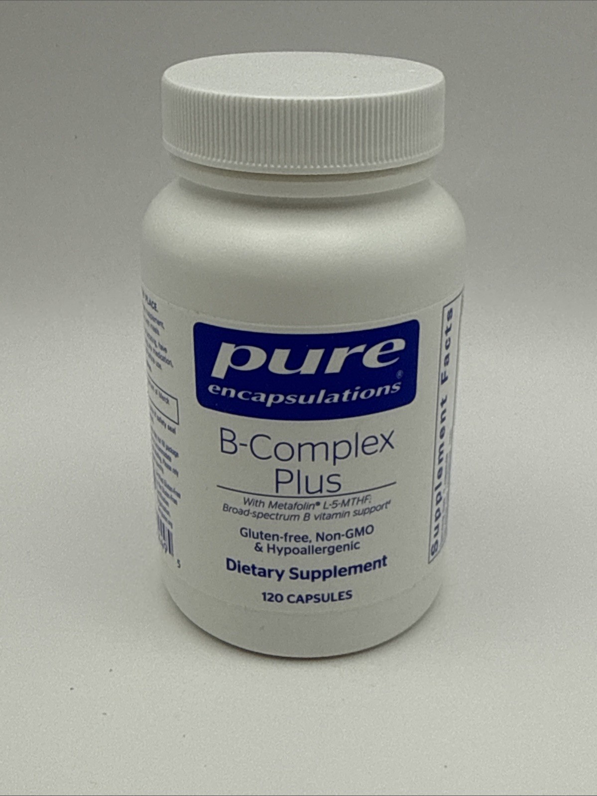 B Complex Plus 120 Capsules EXP 11/2028