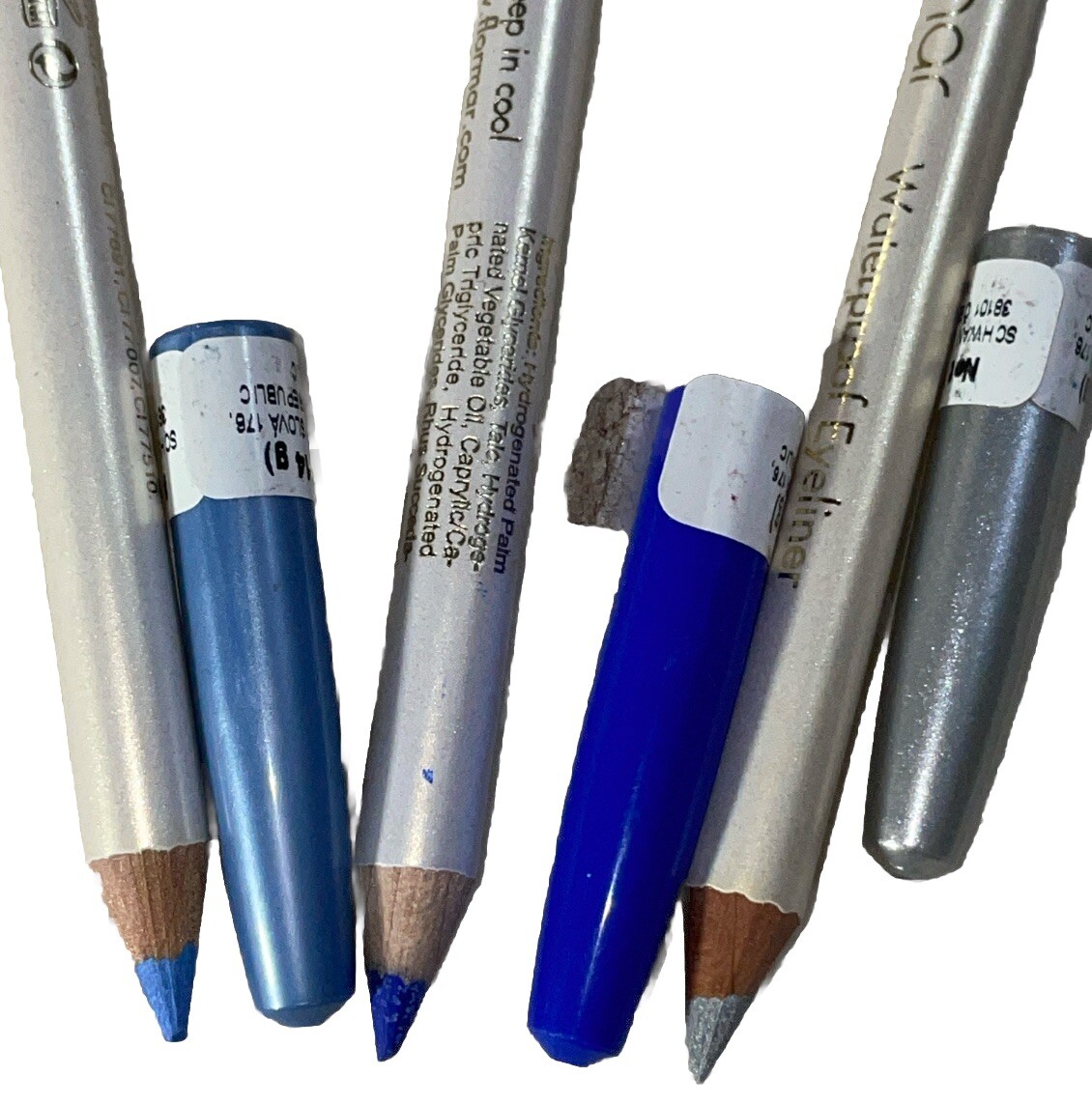 B1G1 9 Pc Flormar Waterproof Eyeliner Pencil Assorted Colors 1.14g .04oz Read