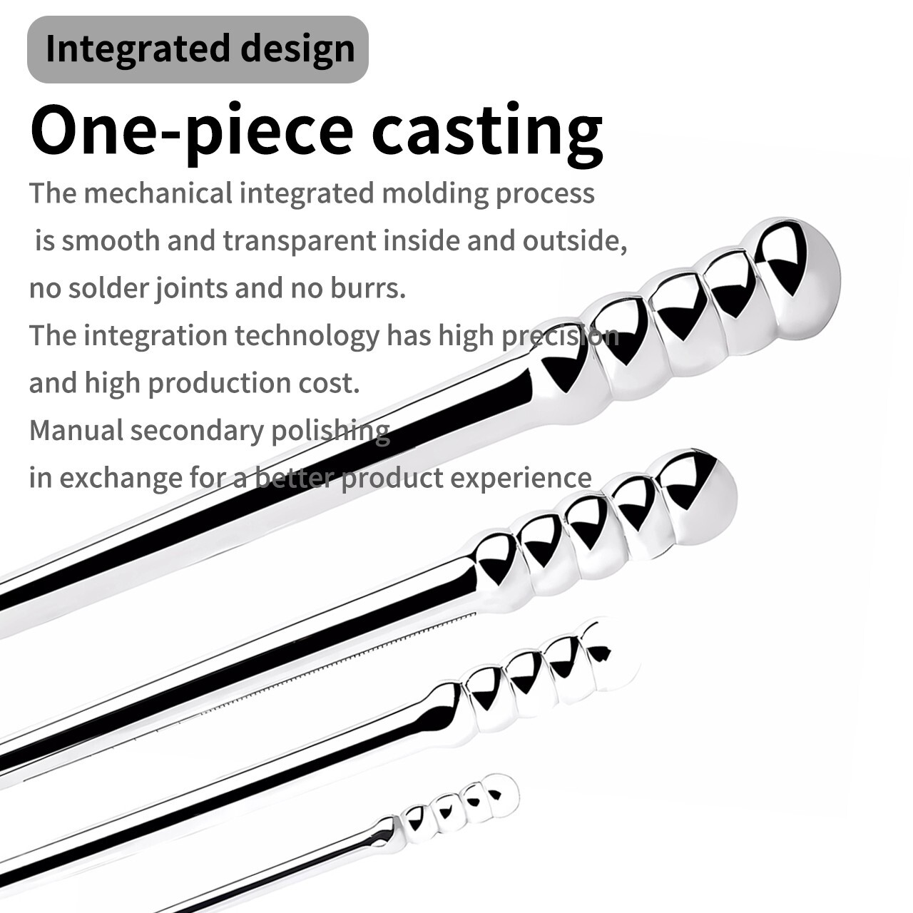 2024 Male Stainless Steel Penis Plug Urethral Sounding Dilator Penis Stretcher