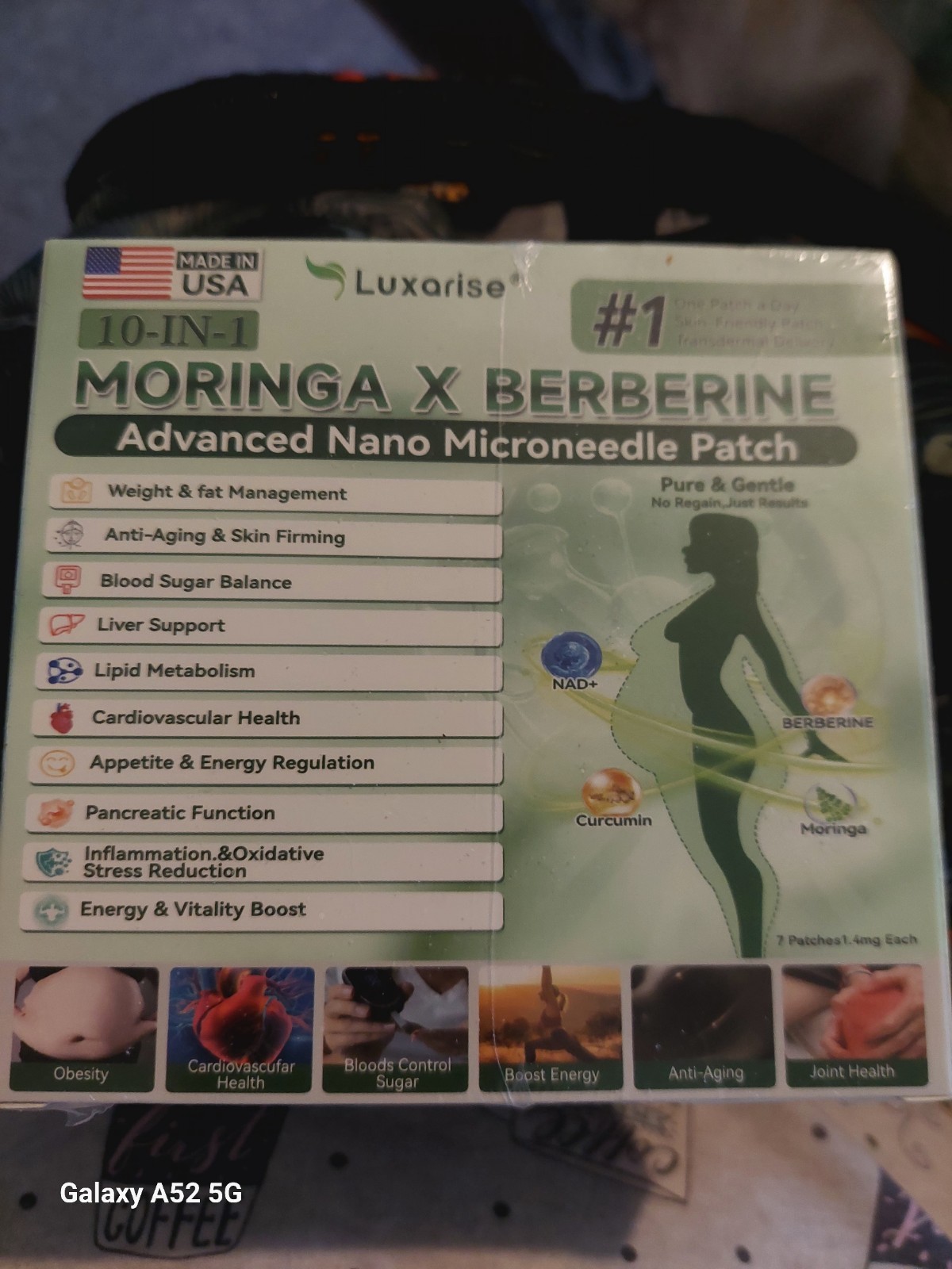 MORINGA X Berberine Patches