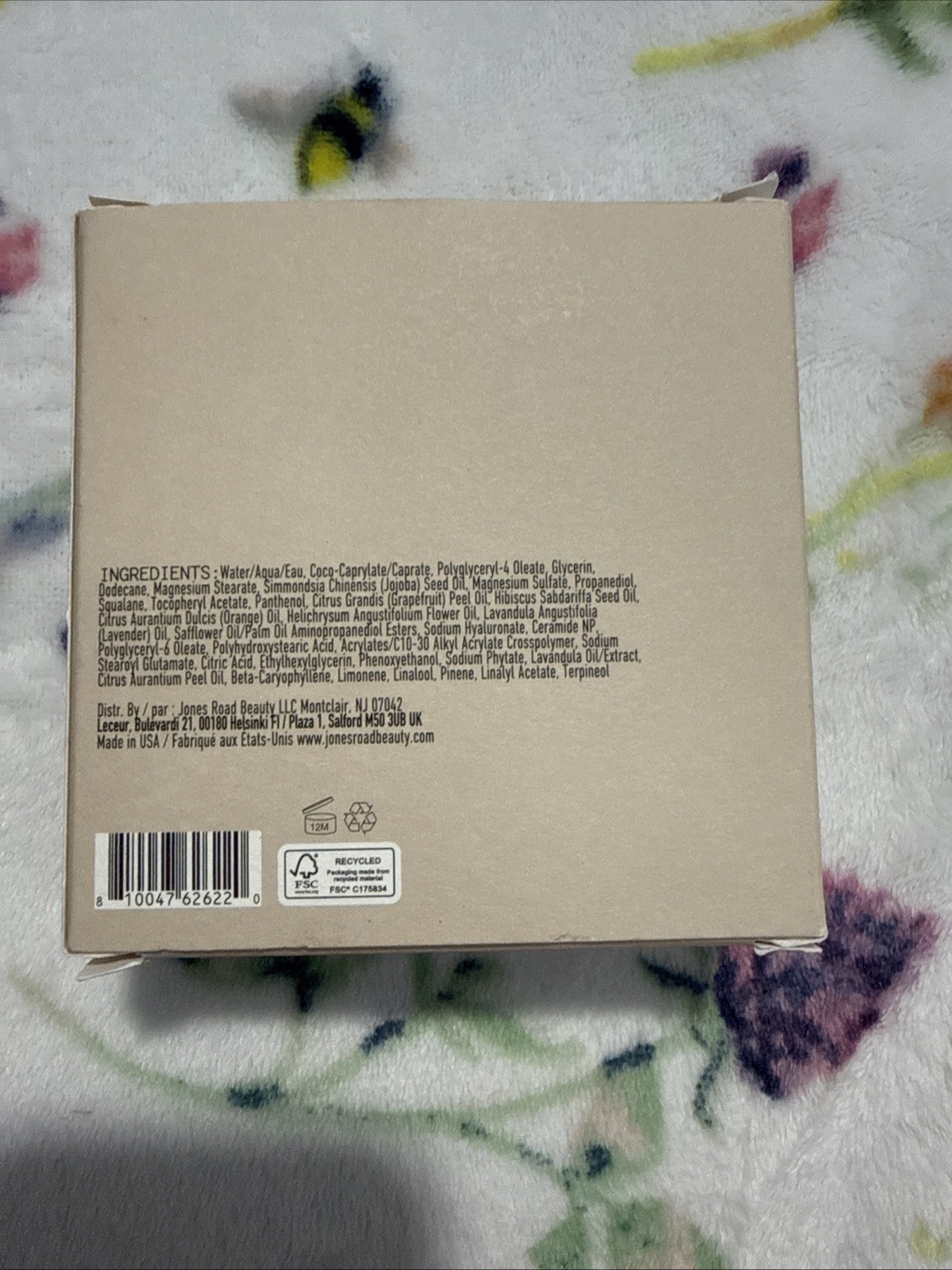 Jones Road Body Cream 120g/4oz New In Box
