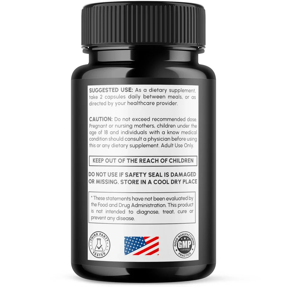 GaraHerb Energy & Fitness Support Capsules 60 Capsule, Pack of 1.