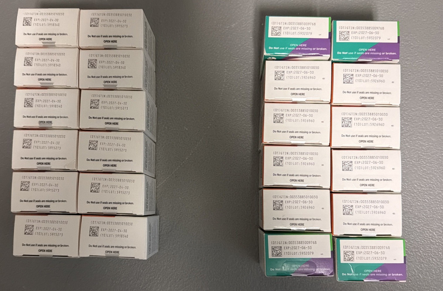 OneTouch Verio Test Strips 600 Count (12x 50ct Boxes) Exp: 4/27+ See pics