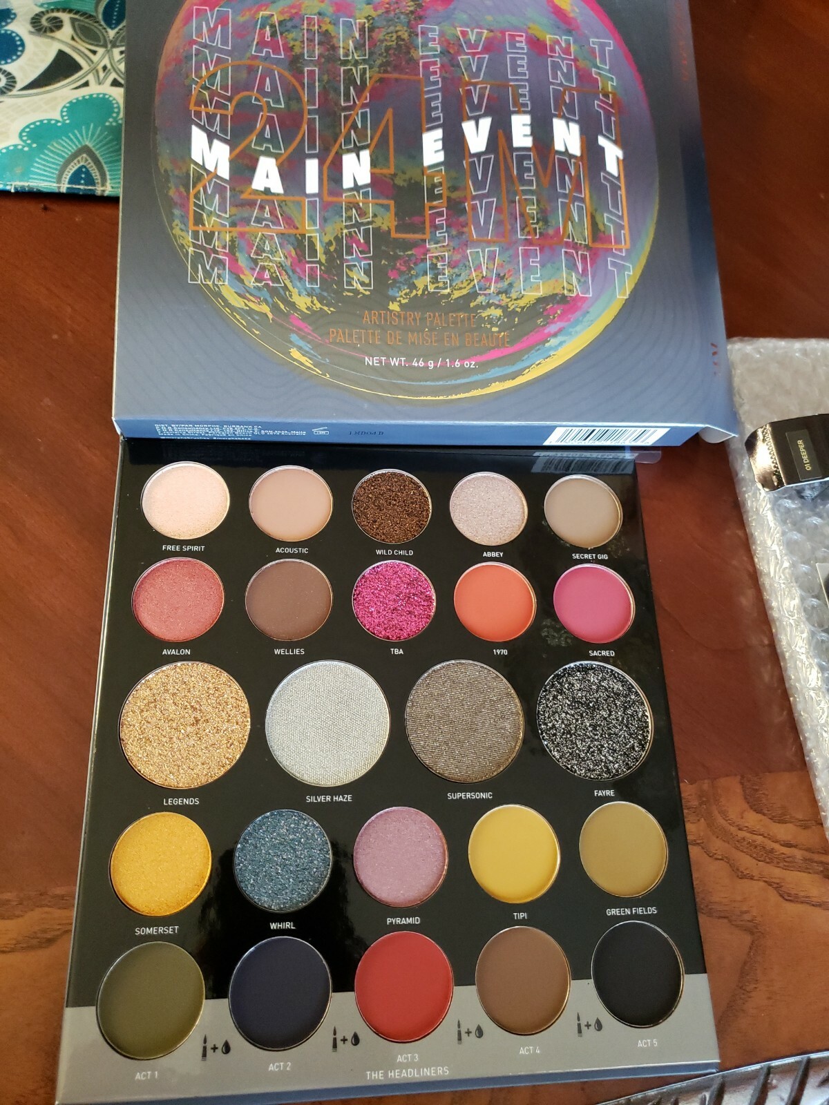 AUTHENTIC!!! NIB MORPHE 24M MAIN EVENT ARTISTRY PALETTE 🎨