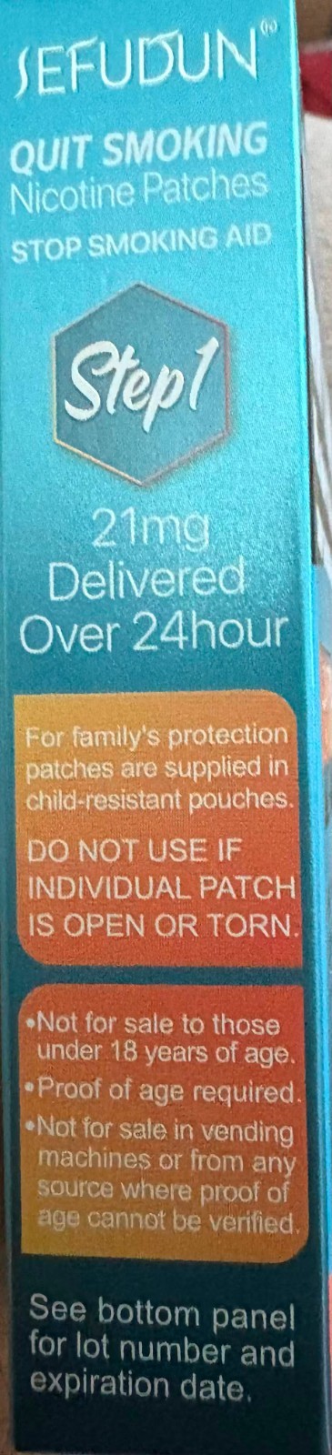 150 patches Quit Smoking Patches, 21mg Stop Smoking Aids Patches Step 1