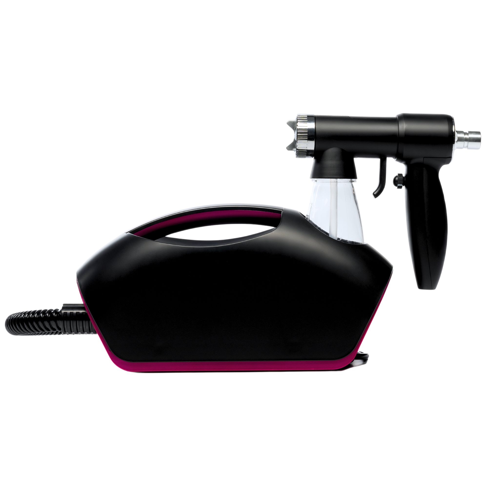 Fascination Spray Tanning Kit Machine with Tanning Solution and Prep Spray Black