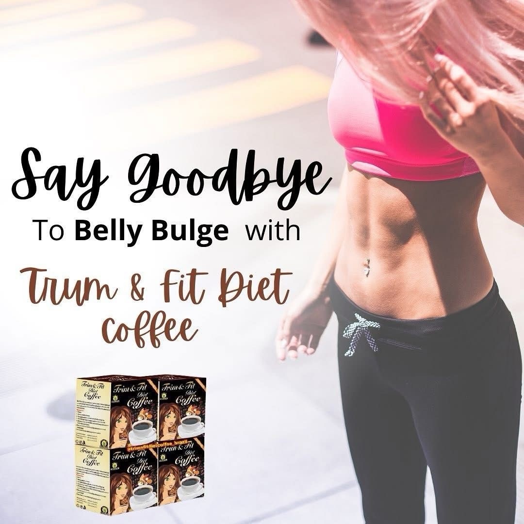 Trim & Fit Diet Coffee Instant Slim Coffee Mix Weight Loss Energy Boost Sachets