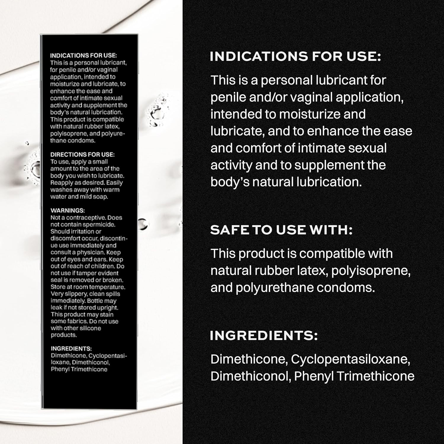 Wet Platinum Silicone Based Lube 4.2 Fl Oz Ultra Long Lasting Premium Lubricant