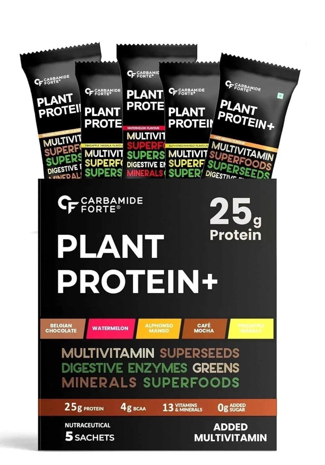 Carbamide Forte Plant Protein Powder 5 Sachet To Support Weight Management