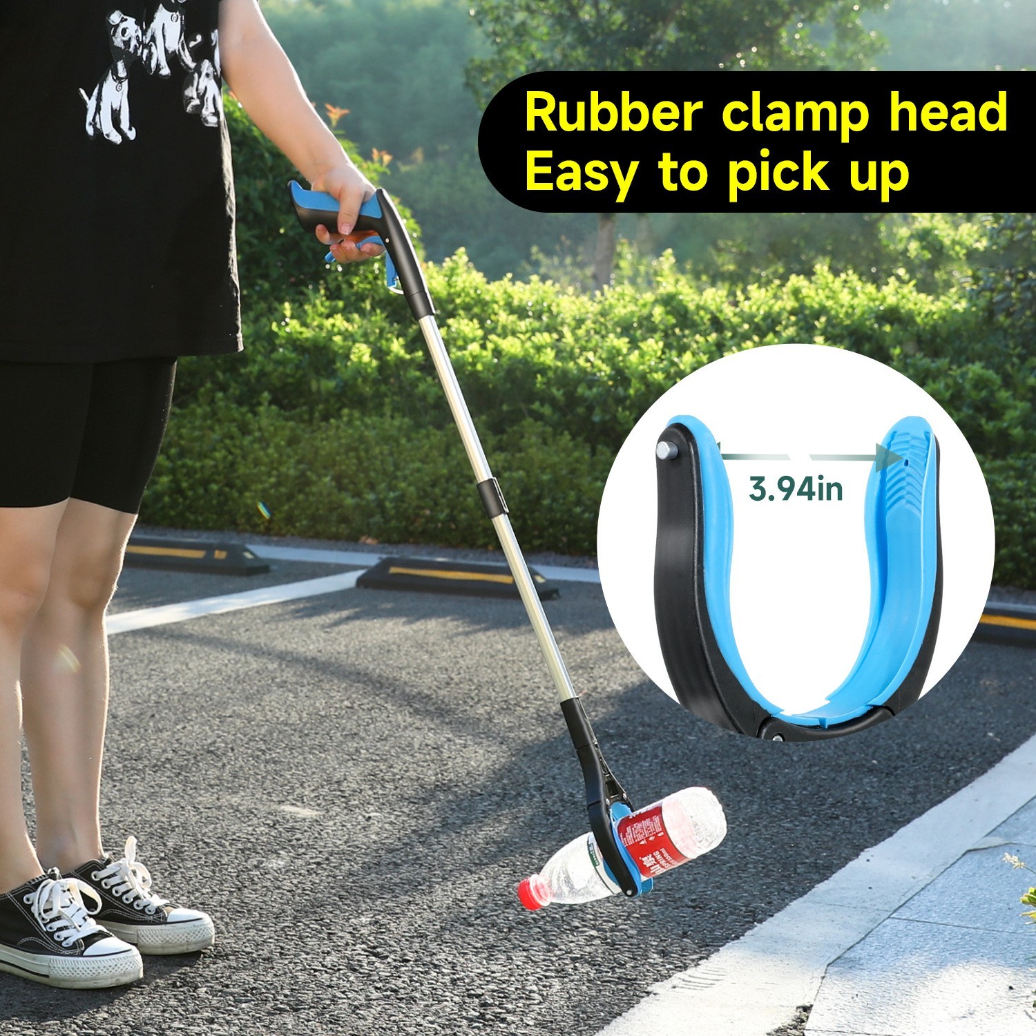 Trash Reacher Grabber Industrial Pick Up Stick Heavy Duty Helping Grabber Tool