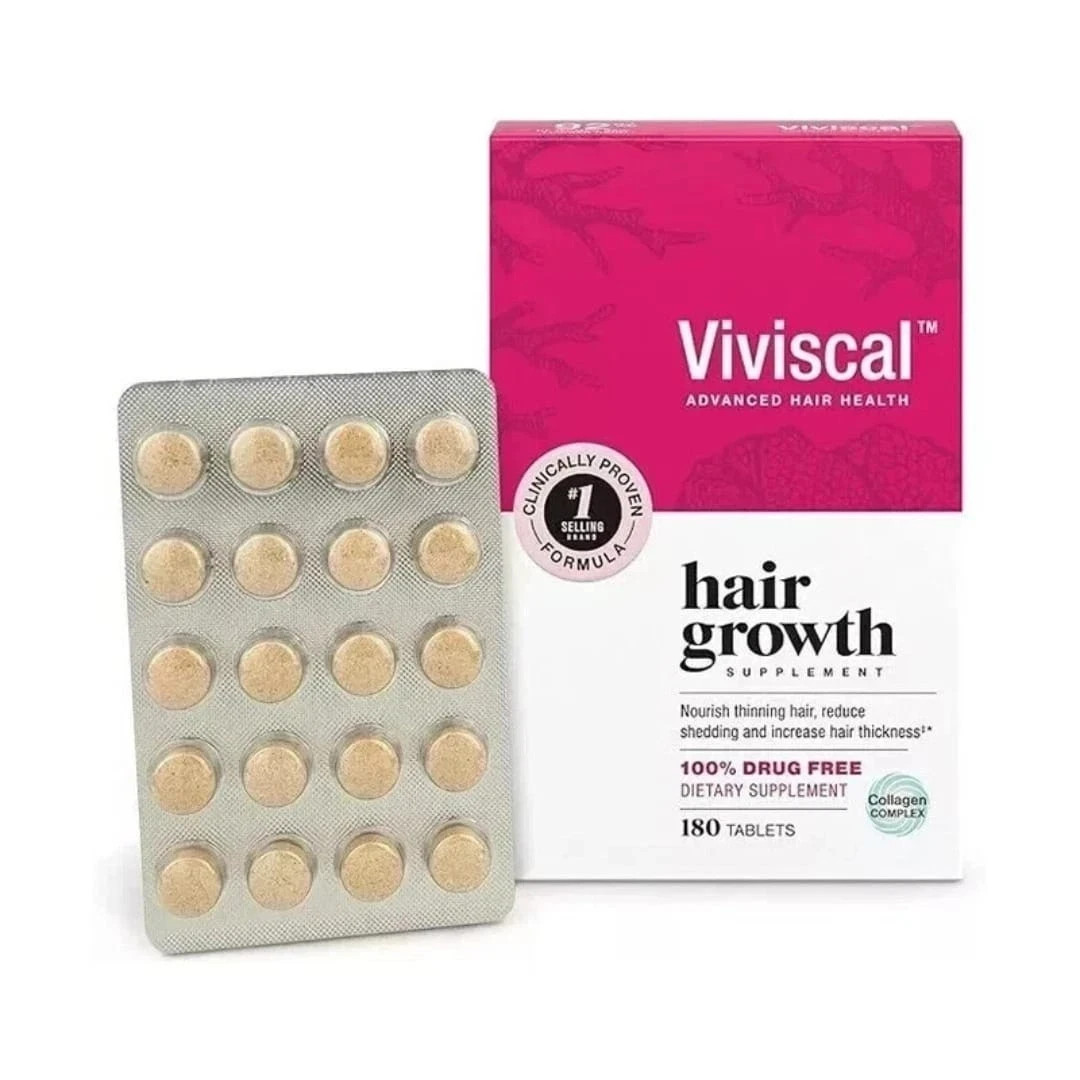 Viviscal Hair Growth Supplement for Women 180 Tablets – 3 Month Supply