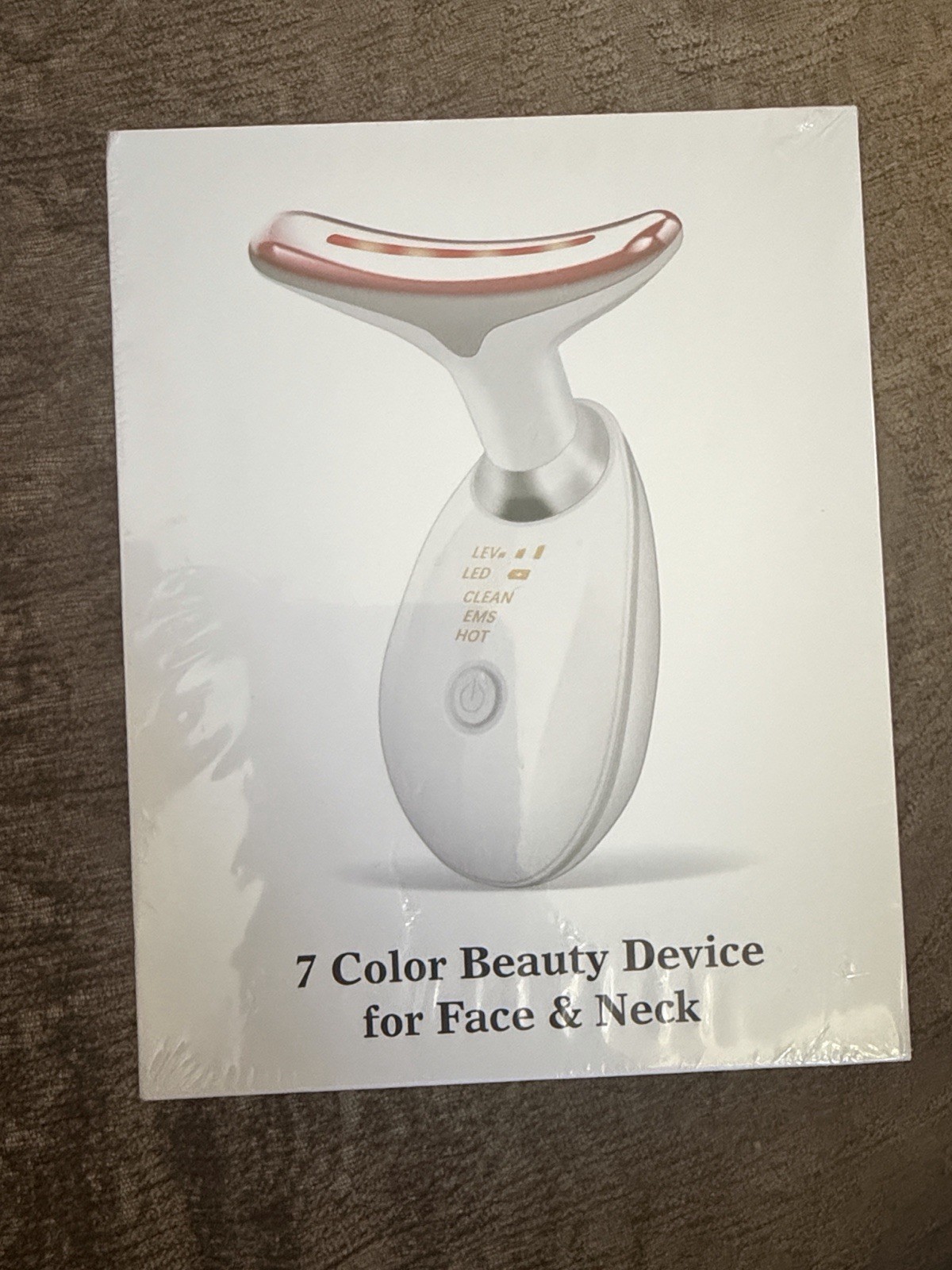 7 Color Facial Beauty Device For Face And Neck Care -New sealed Box