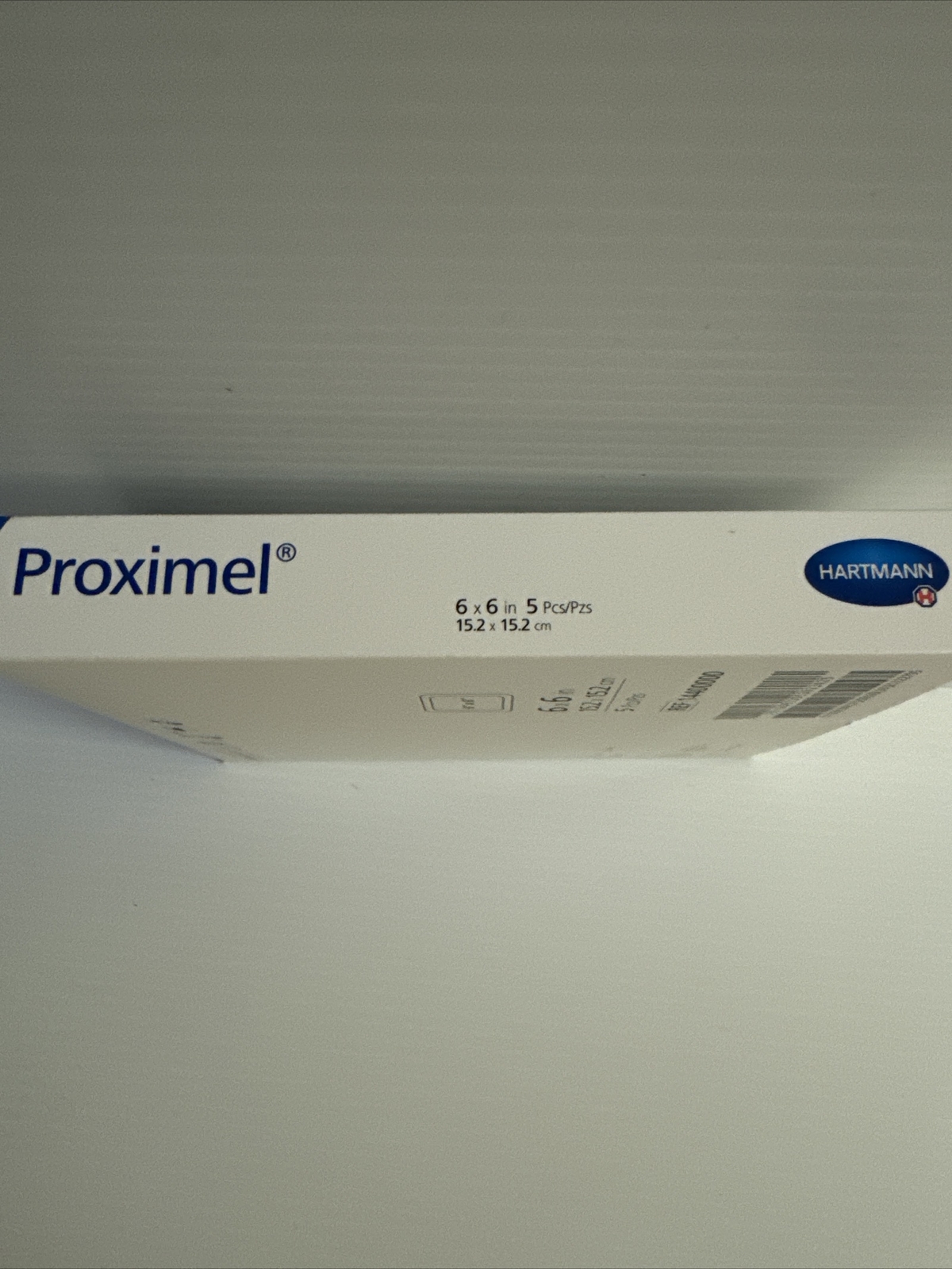 Proximel Silicone Foam Dressing With Border 6×6 In 5 Pack Hartmann Dated 01/2025