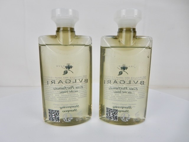 BVLGARI AU THE BLANC (WHITE TEA) SHAMPOO – 2.5 FL OZ / 75ML *BUYER GETS 2*