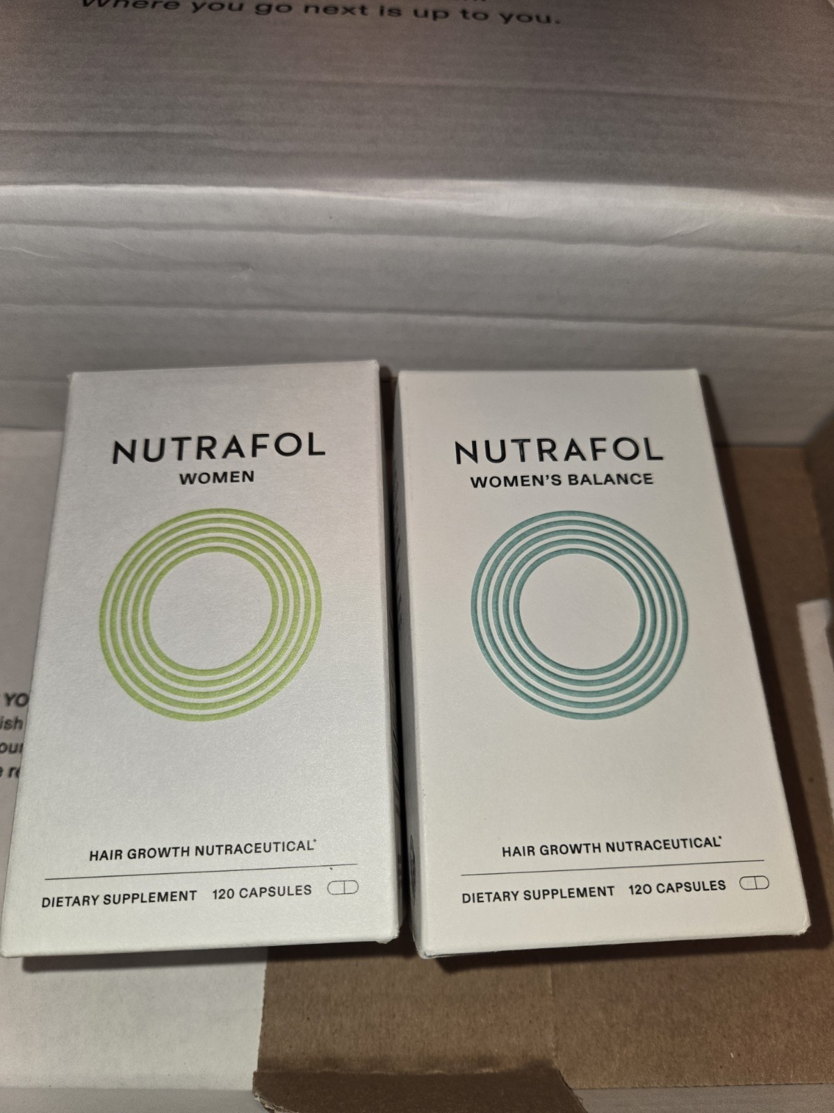 Nutrafol Women Age 45 Up & Women’s Balance Hair Growth Supplement & Hair Biotics