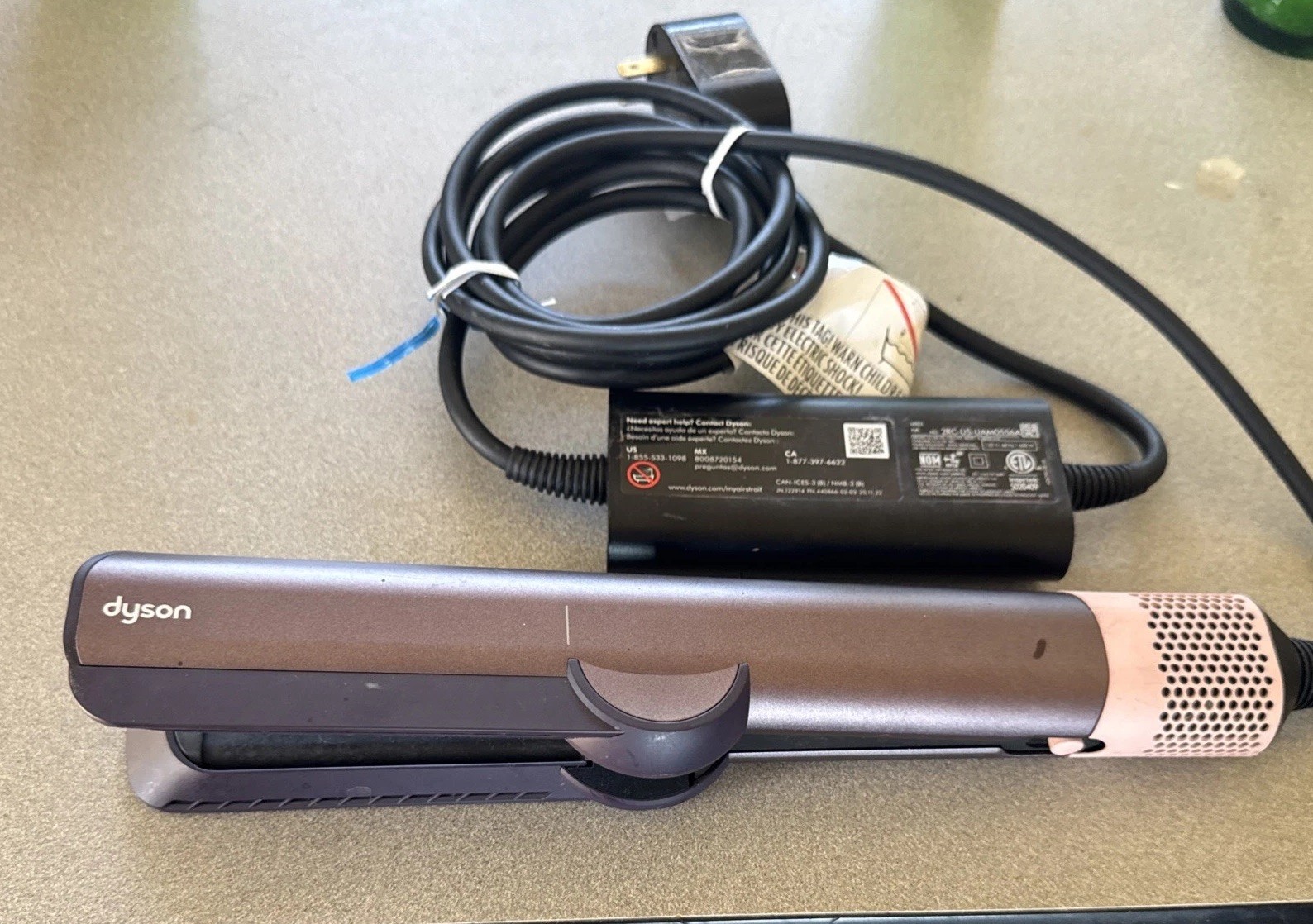 Dyson Airstrait Limited Edition Straightener Wet to Dry Hair– Jasper Plum/Rose