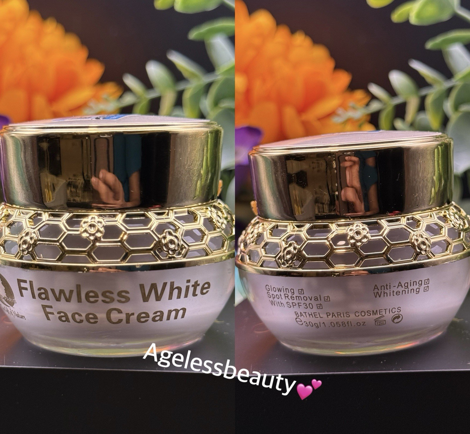 Flawless White Face Cream Anti Aging Whitening Glowing Spot 💯 Active
