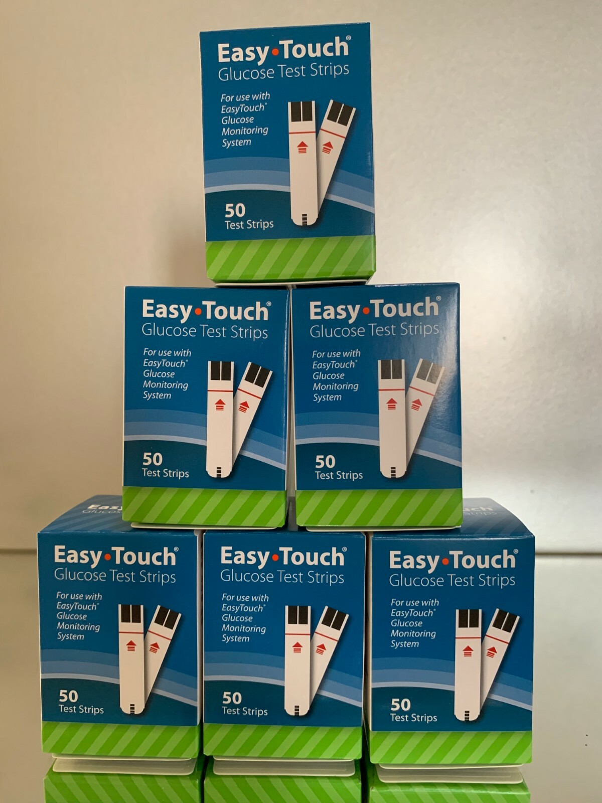 Easy Touch Blood Glucose Test Strips 300 CT. EXP 05/2025. FAST FREE SHIPPING