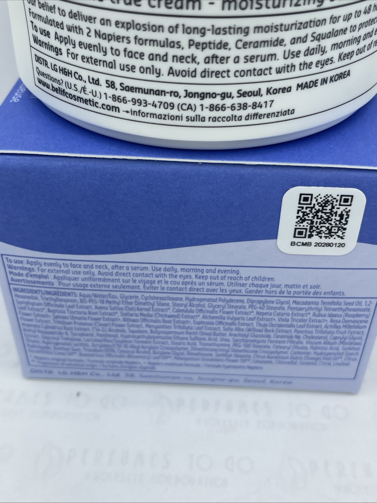 Moisturizing Bomb – Daily Ceramide Moisturizer with Peptide Ceramide & Squalane