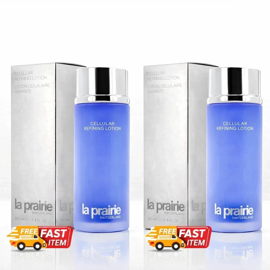 (2x)La Prairie Cellular Refining Lotion 250ml/8.4oz BRAND NEW IN BOX