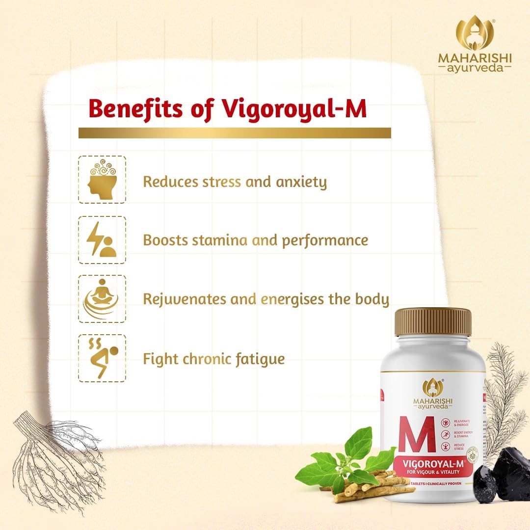 Maharishi Ayurveda Vigoroyal-M 60 Tablet
