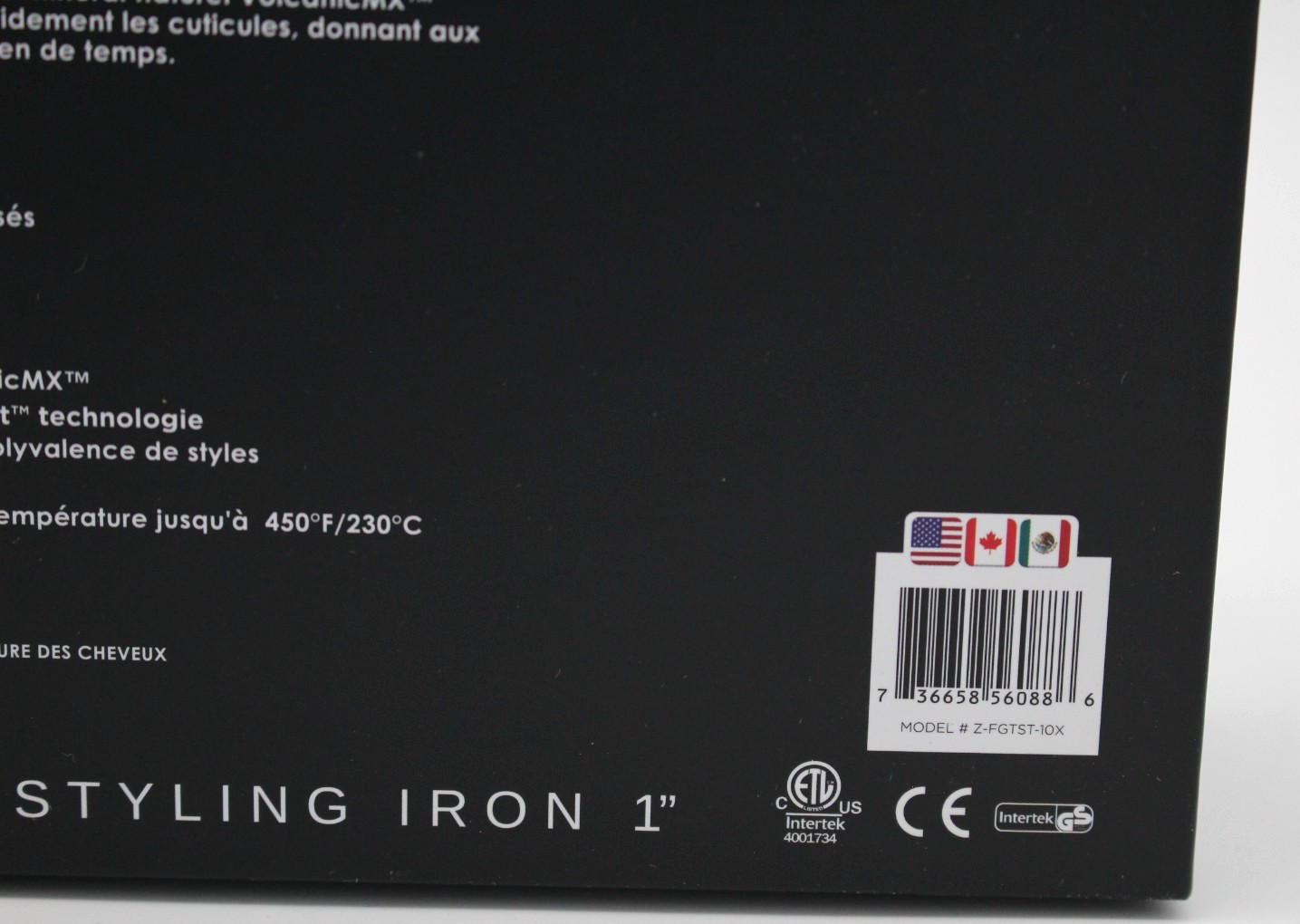 Bio Ionic 10X Pro Styling Flat Iron 1″ Vibrating Plates Classic Styler – NEW