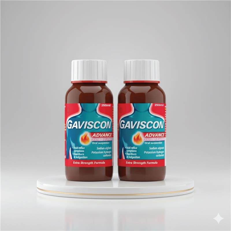 2 PACK OF GavI$con Advance Aniseed (250ML) – FREE DELIVERY – EXP – (02/2027)