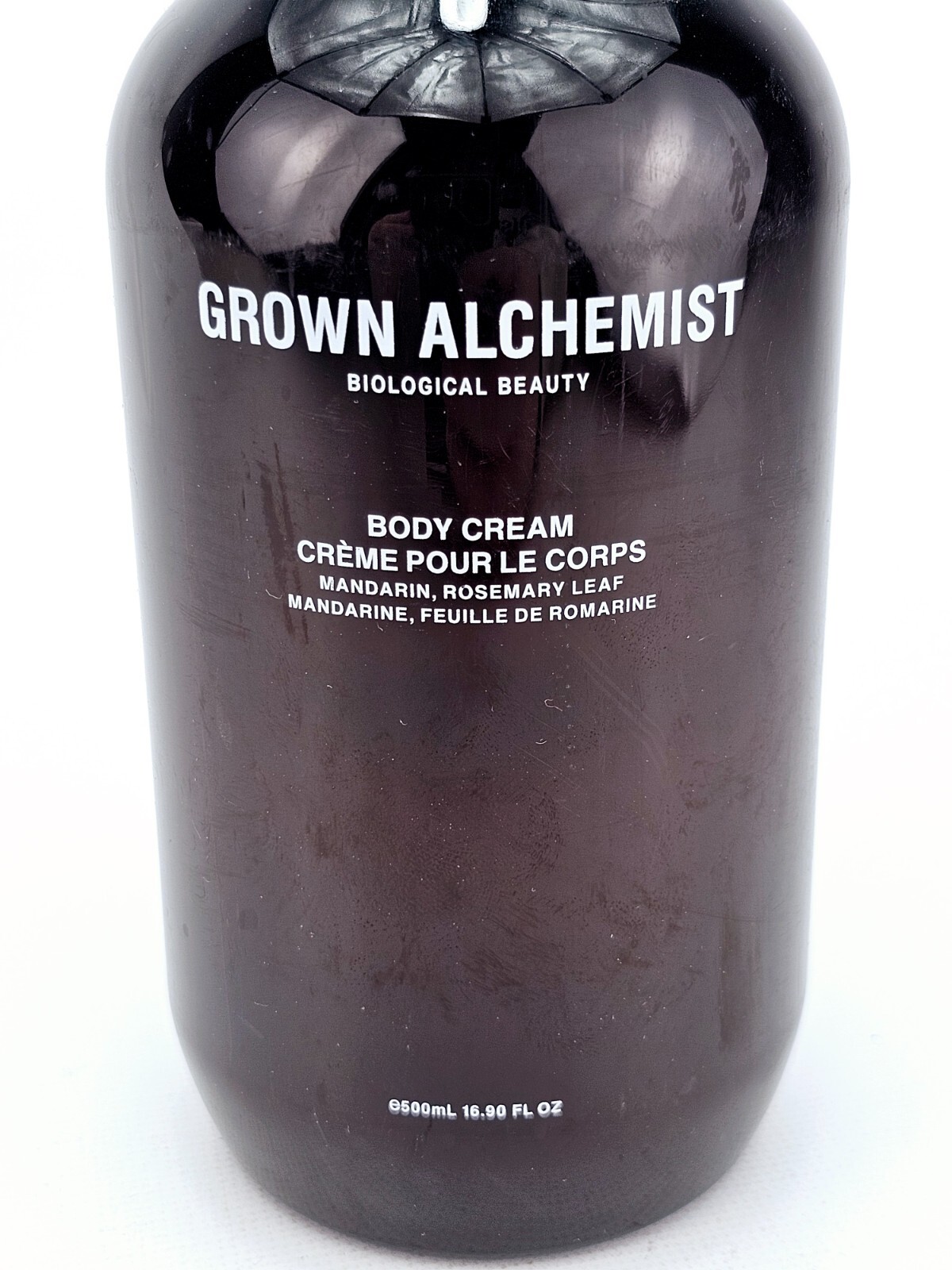 Grown Alchemist Body Cream Lotion Mandarin Rosemary Leaf Pump 16.9 oz