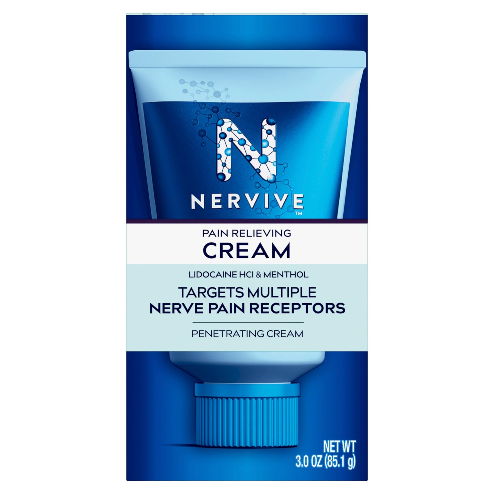Nervive Pain Relieving Cream, Nervive Pain Relief, Max Strength Formula,…