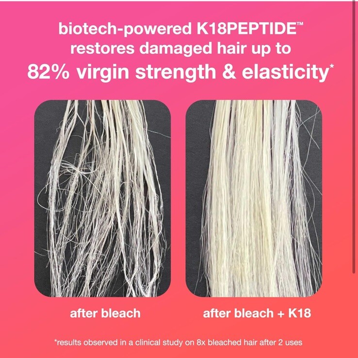K18 Biomimetic Hairscience Leave-in Molecular Repair Hair Mask 50ml NEW & SEALED