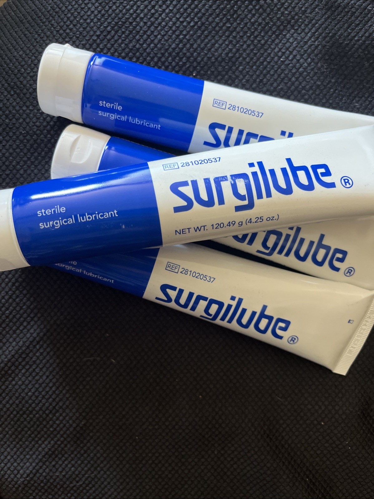 4x – Surgilube Surgical Lubricant Sterile Jelly – 4.25 oz each – Exp : 11/2028