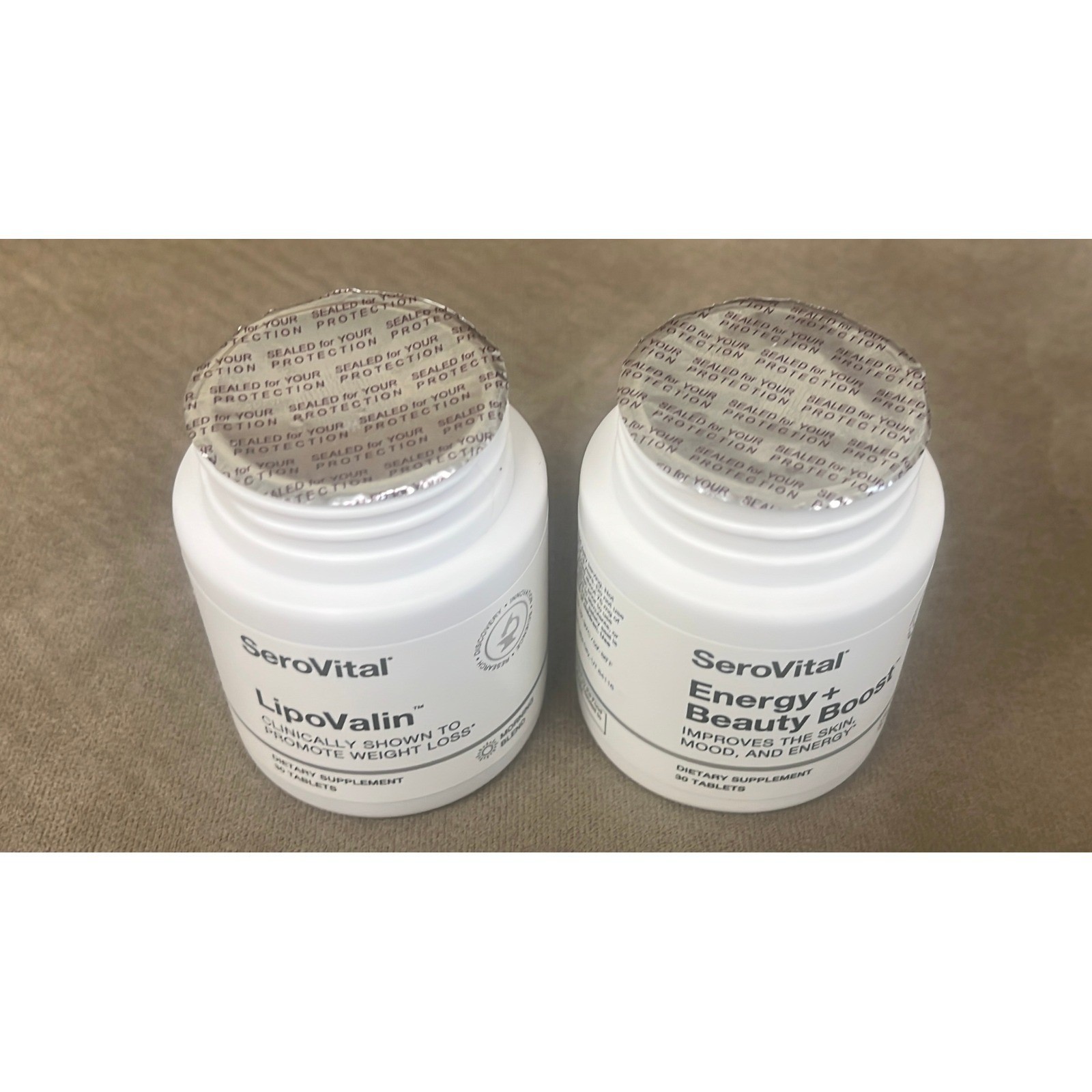 SeroVital LipoValin and Energy + Beauty Boost Dietary Supplement 30ct Each