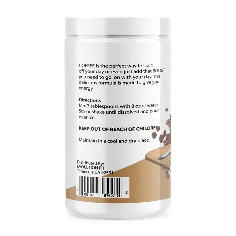 Evolution Coffee Cappuccino – Creamy L-Carnitine Supplement Drink Mix