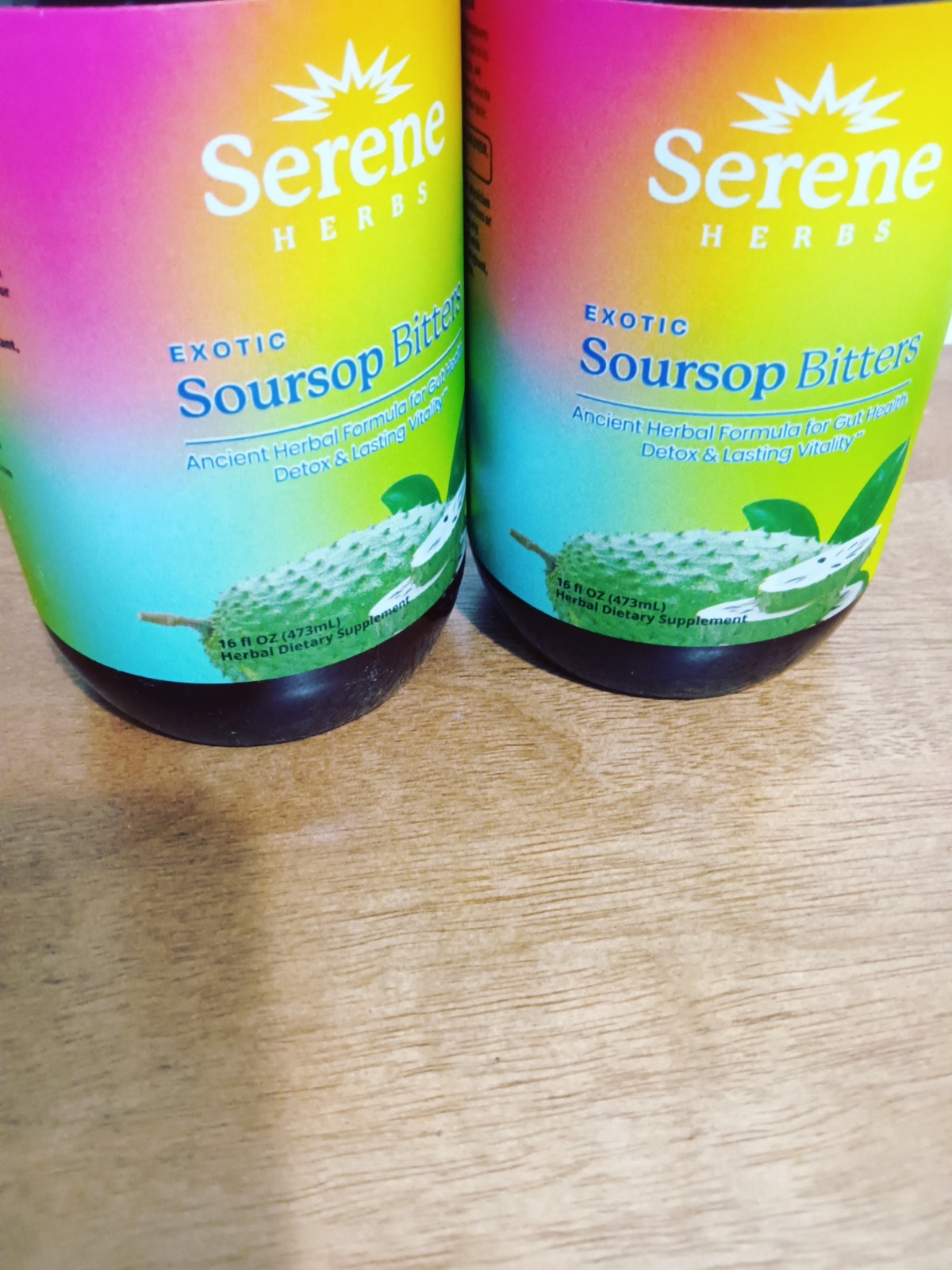 Serene Herbs Exotic Soursop Bitters (2 Units ,🍊🍊⭐⭐⭐⭐ Exotic Health NEW