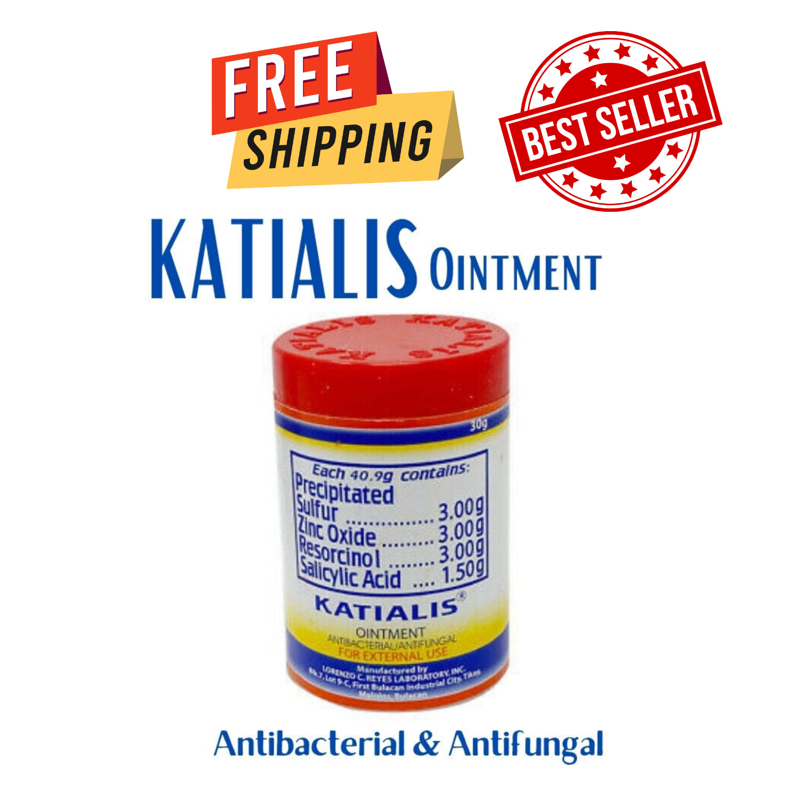 Katialis Medicated Ointment Large Jar 30grams