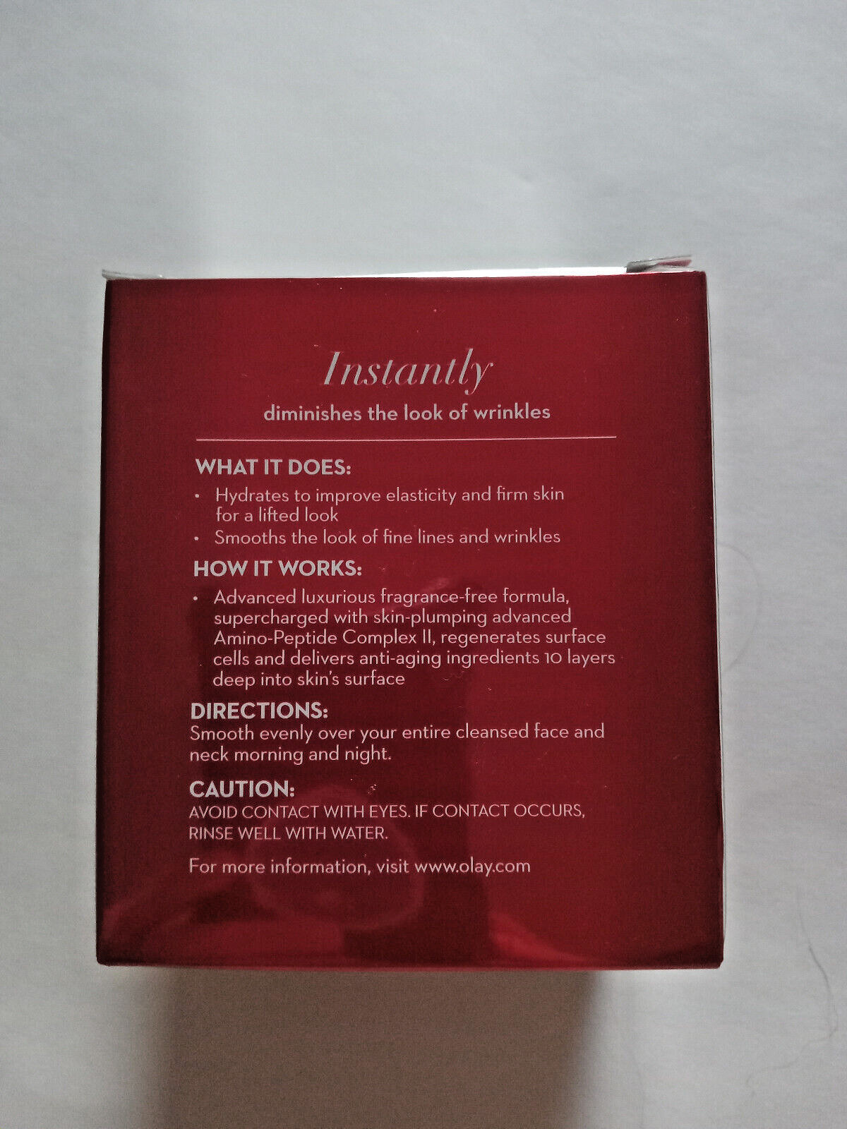 NIB Olay Regenerist Micro Sculpting Cream Moisturize Fragrance-Free 1.7 oz